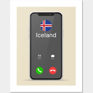 Iceland Is Calling Posters and Art